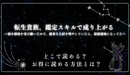 『転生貴族、鑑定スキルで成り上がる ～弱小領地を受け継いだので、優秀な人材を増やしていたら、最強領地になってた～』が読めるサイトは？
