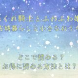 『ひねくれ騎士とふわふわ姫様 古城暮らしと小さなおうち』が読めるサイトは？